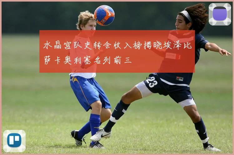 水晶宫队史转会收入榜揭晓埃泽比萨卡奥利塞名列前三